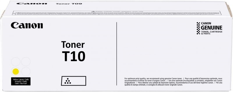 Toner Canon T10 / 4563C001 / XL – Verdhë