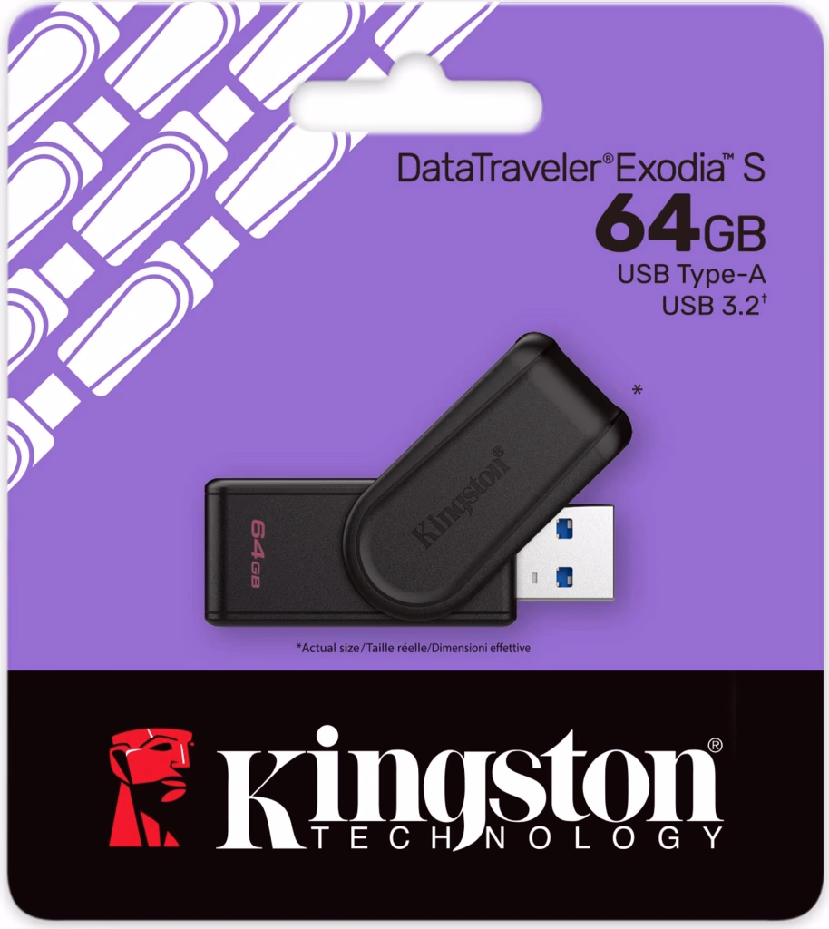 USB Flash Drive Kingston DataTraveler Exodia / 64GB / USB 3.2 Gen 1 - Figura 2