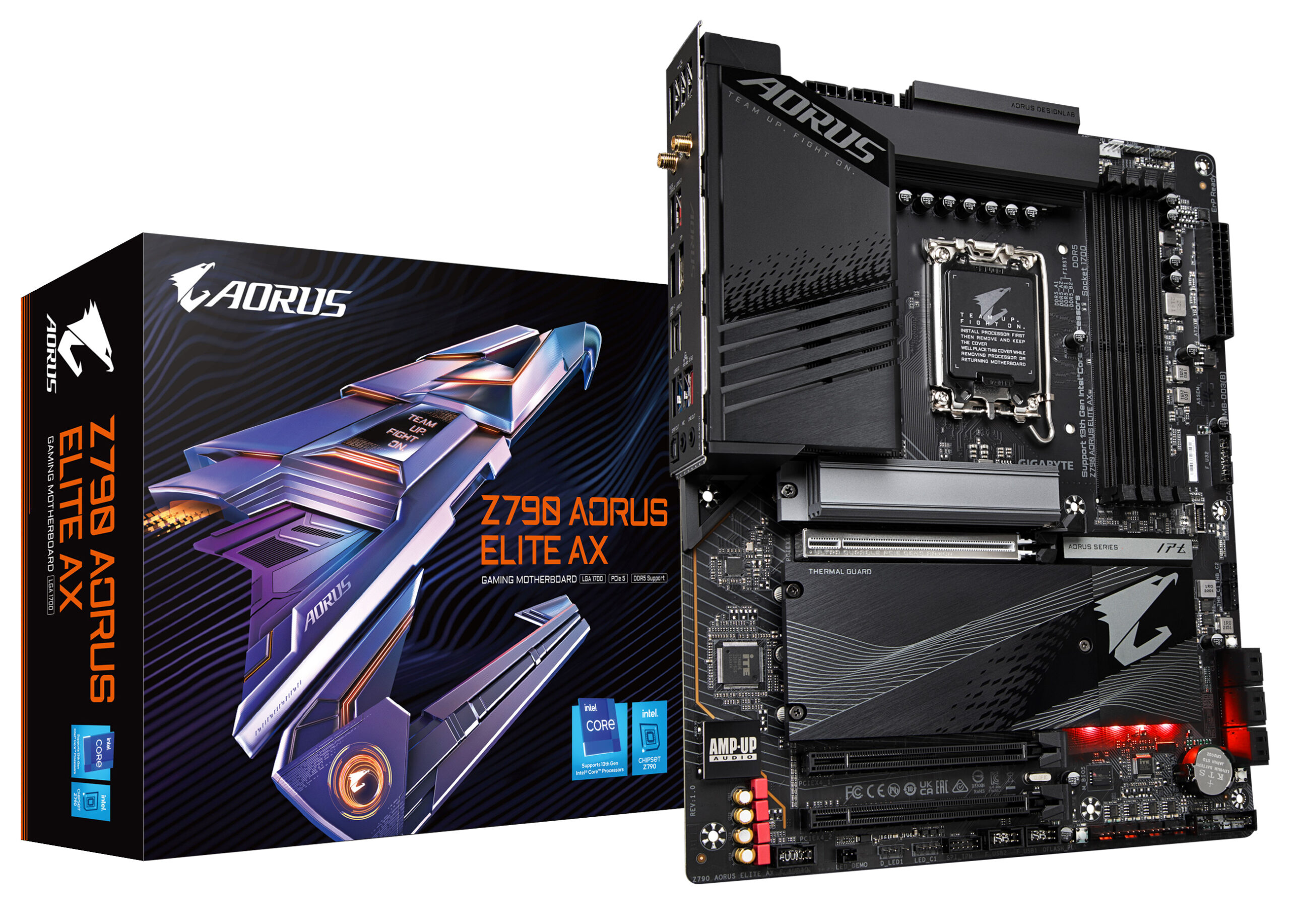 Pllakë Amë MB Intel Gigabyte Z790 AORUS ELITE AX / LGA 1700 / DDR5 / HDMI+DP