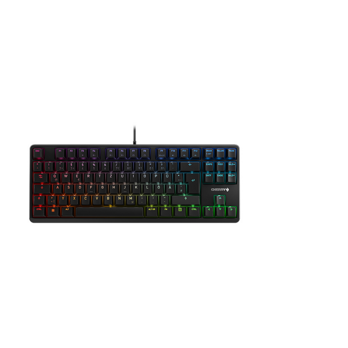 Tastierë Me kabllo Cherry G80-3833B / Mechanical Keyboard / USB / German Layout - Zezë