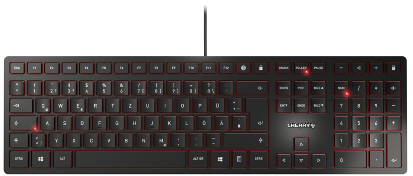 Tastierë me kabllo Cherry KC6000B / JK-1600DE-2 – Zezë