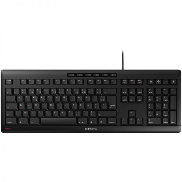 Tastierë me kabllo Cherry KC 1000 / AZERTY Layout - Zezë