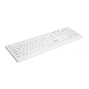 Tastierë Me Kabllo Active Key AK-C8100 Keyboard / IP68 Sealed / QWERTZ - Bardhë