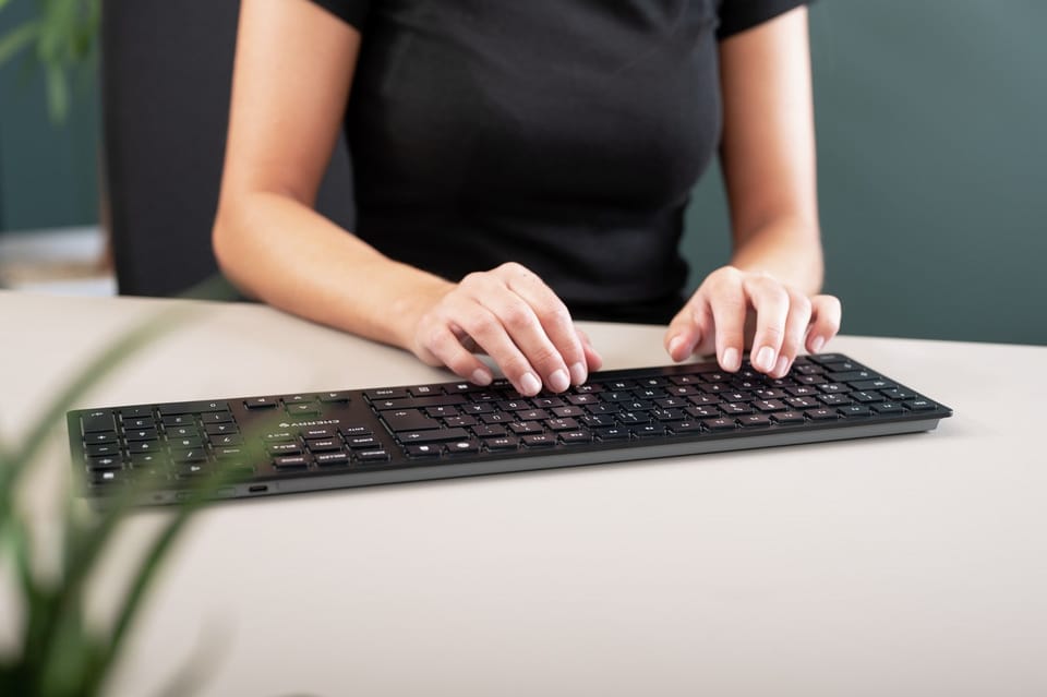 Tastierë pa kabllo Cherry JK9100K / QWERTZ – Zezë - Figura 6