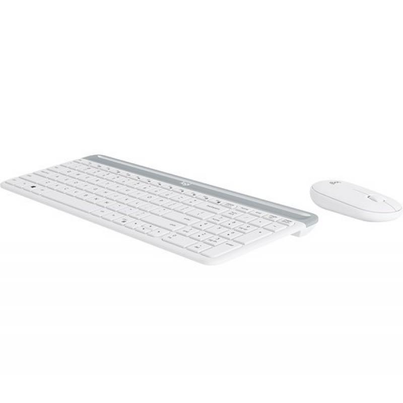 Combo ( Tastierë & Maus) MK470/ Wireless / Slim / Bluetooth & USB-A / Spanish Layout – Bardhë - Figura 3
