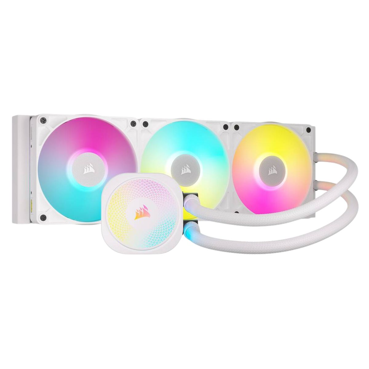 Ftohës për Procesor Corsair iCUE LINK TITAN 360 RX RGB AIO Liquid CPU Cooler XL – Bardhë