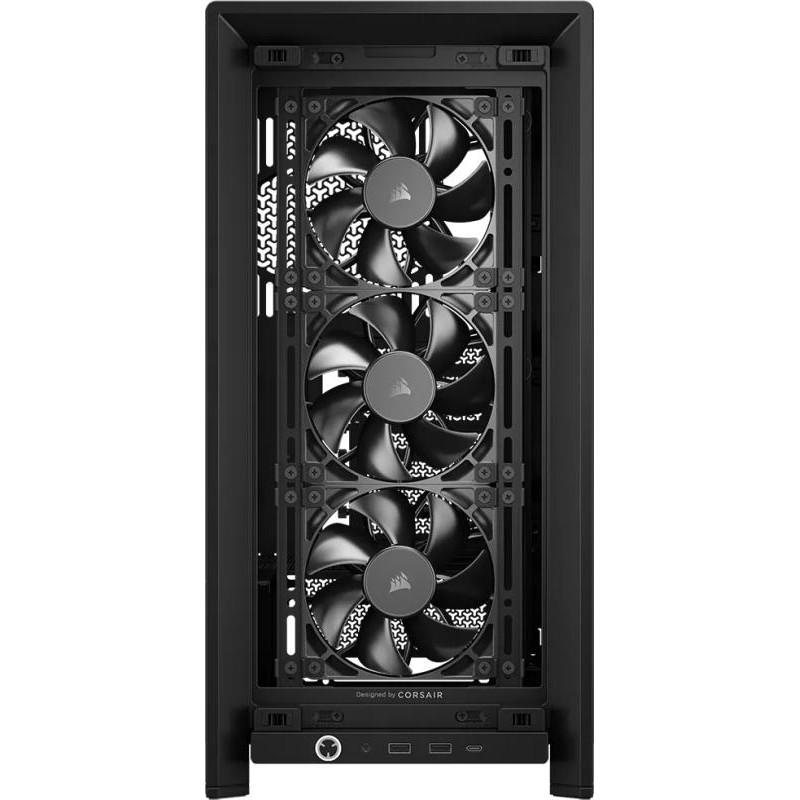 Kasë Corsair FRAME 4000D RS - Zezë - Figura 2