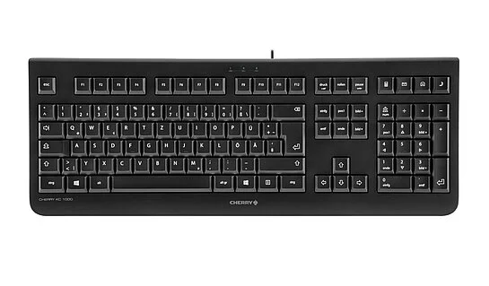 Tastierë me kabllo CHERRY KC 1000 – Zezë