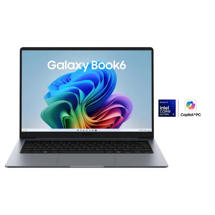 Laptop Samsung Galaxy Book6 / Ultra 5 325 / 16GB LPDDR5x / 512GB / 14" WUXGA IPS 60Hz / Intel Graphics / DE - Gri