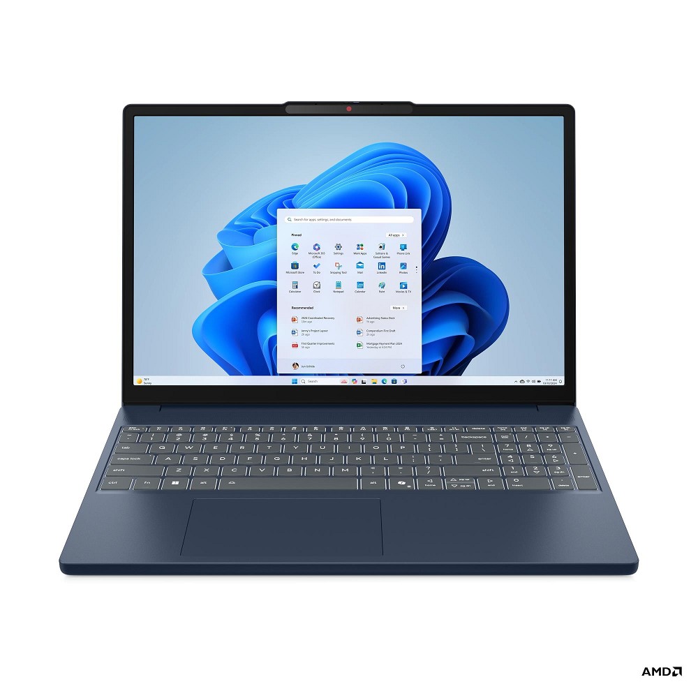 Laptop Lenovo IdeaPad Slim 3 15ARP10 / Ryzen 5 150 / 16GB DDR5 / 512GB / 15.3" IPS WUXGA / AMD Radeon 660M / DE - Blu e mbyllur