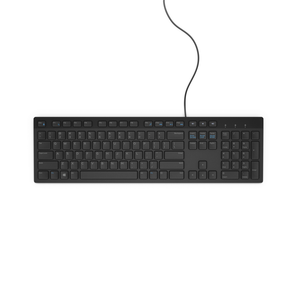 Tastierë me Kabllo Dell KB216 – Zezë