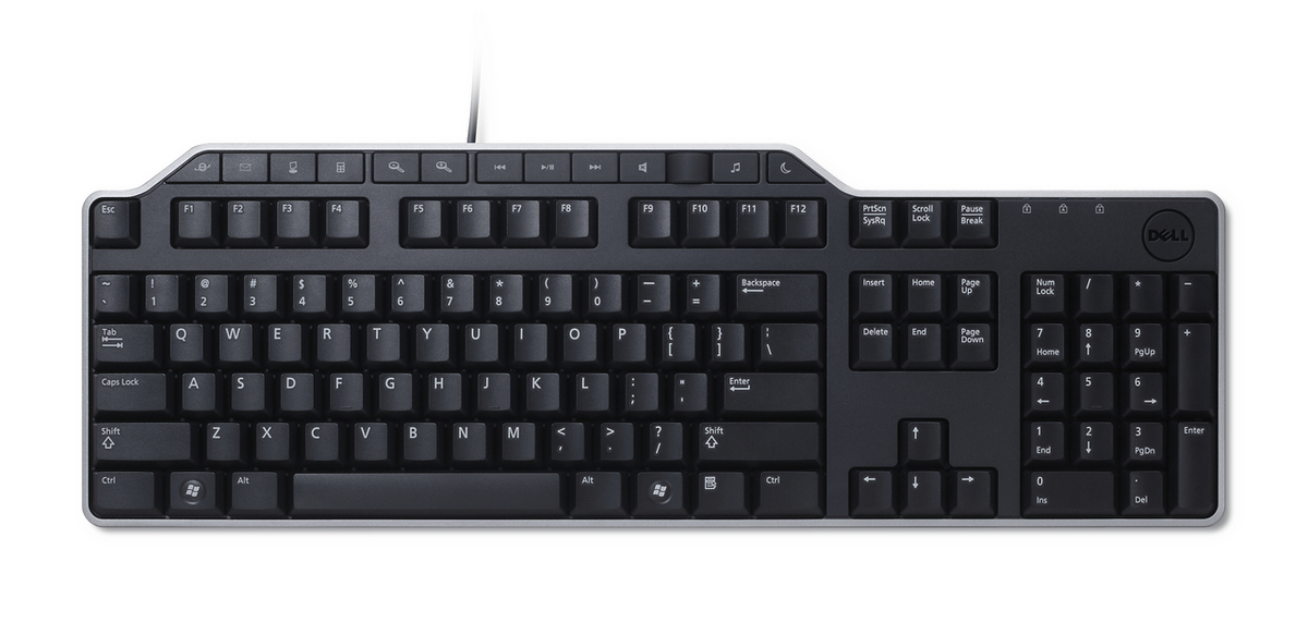 Tastierë me Kabllo Dell KB522 – Zezë