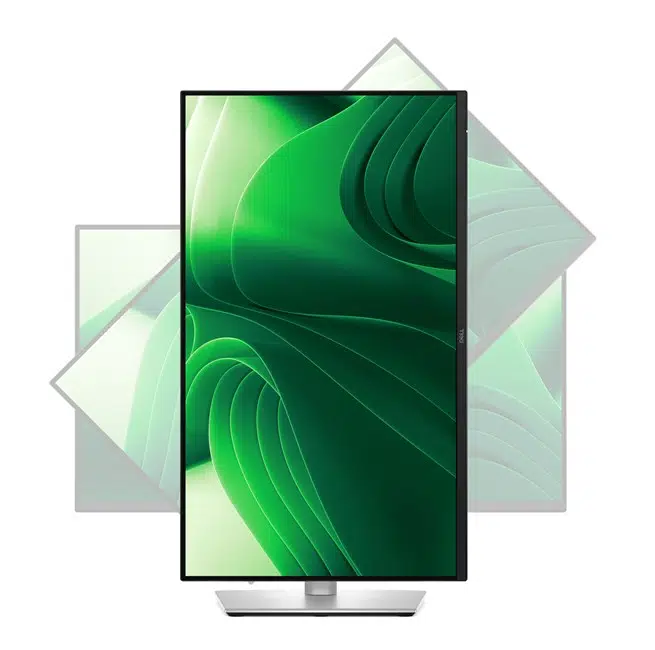 Monitor Dell P2425DE / 23.8"/ WQHD IPS / LED / 100Hz / 8ms / DisplayPort + HDMI + USB - Zezë/Argjend - Figura 3