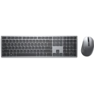 Combo (Tastierë & Maus) Dell Premier Multi-Device Wireless / QWERTY - Gri / Zezë