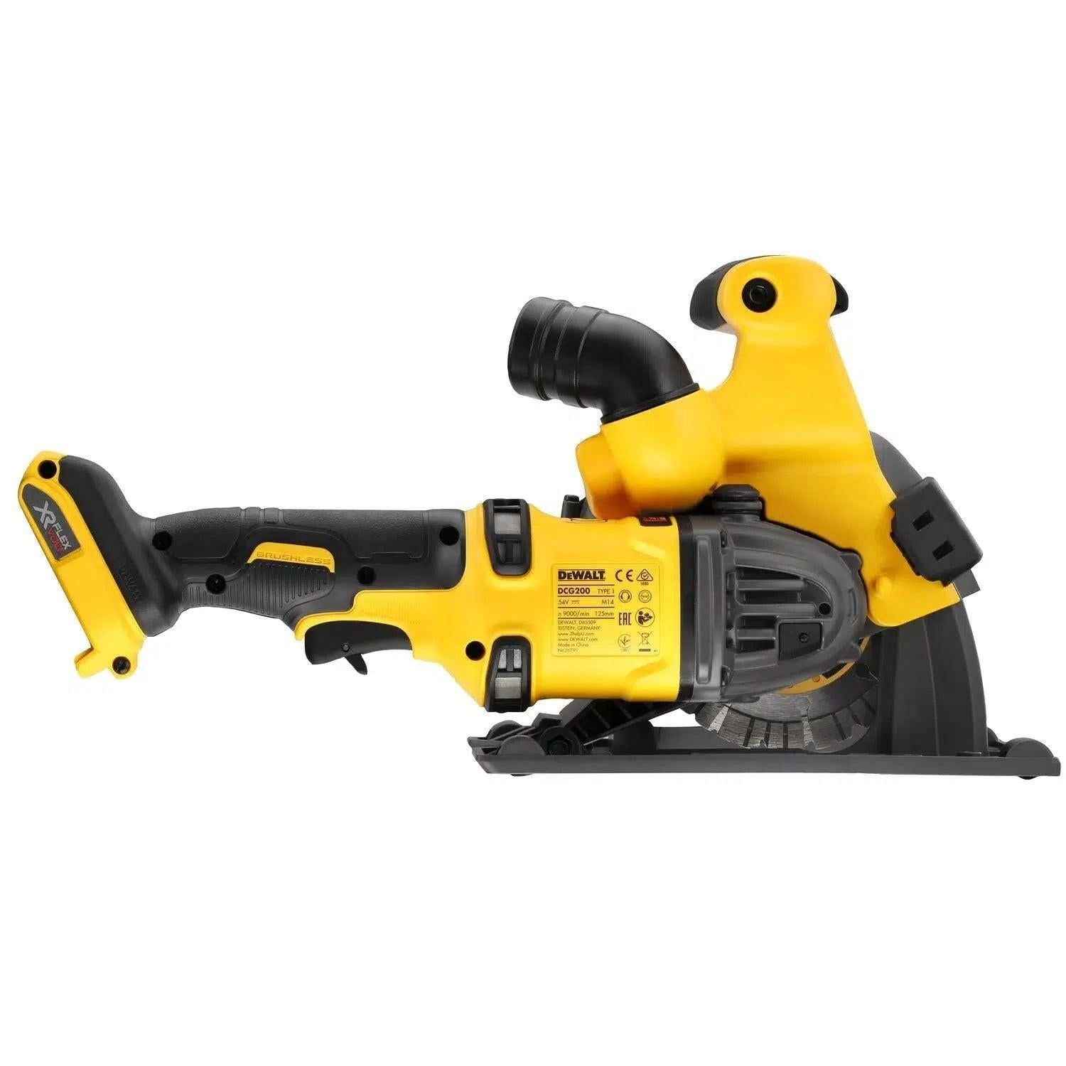 Vegla pune DEWALT FlexVolt 54V Cordless Wall Chaser – Basic Kit - Figura 2