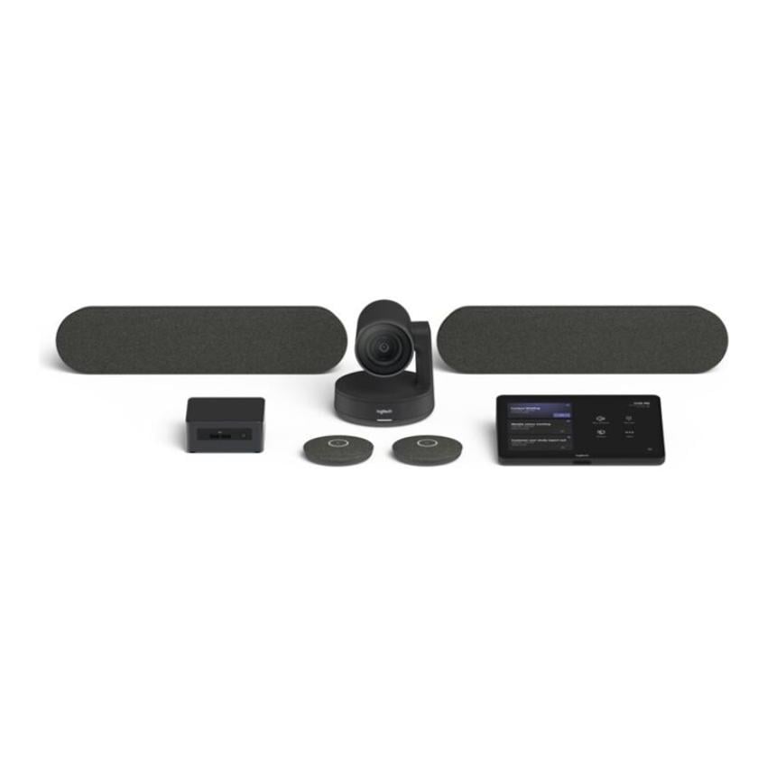 Sisteme për Konferencë Logitech Bundle / Tap Controller Wired + Rally Plus + AIS i5 + Mic Pod Hub