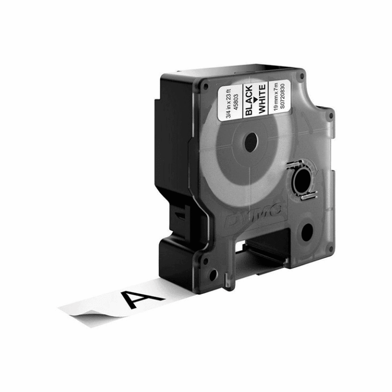Shirit për printer 3D Dymo 45803 – Zezë/Bardhë