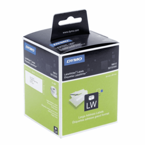 Letër Dymo Label 99012 / Double Pack – Bardhë