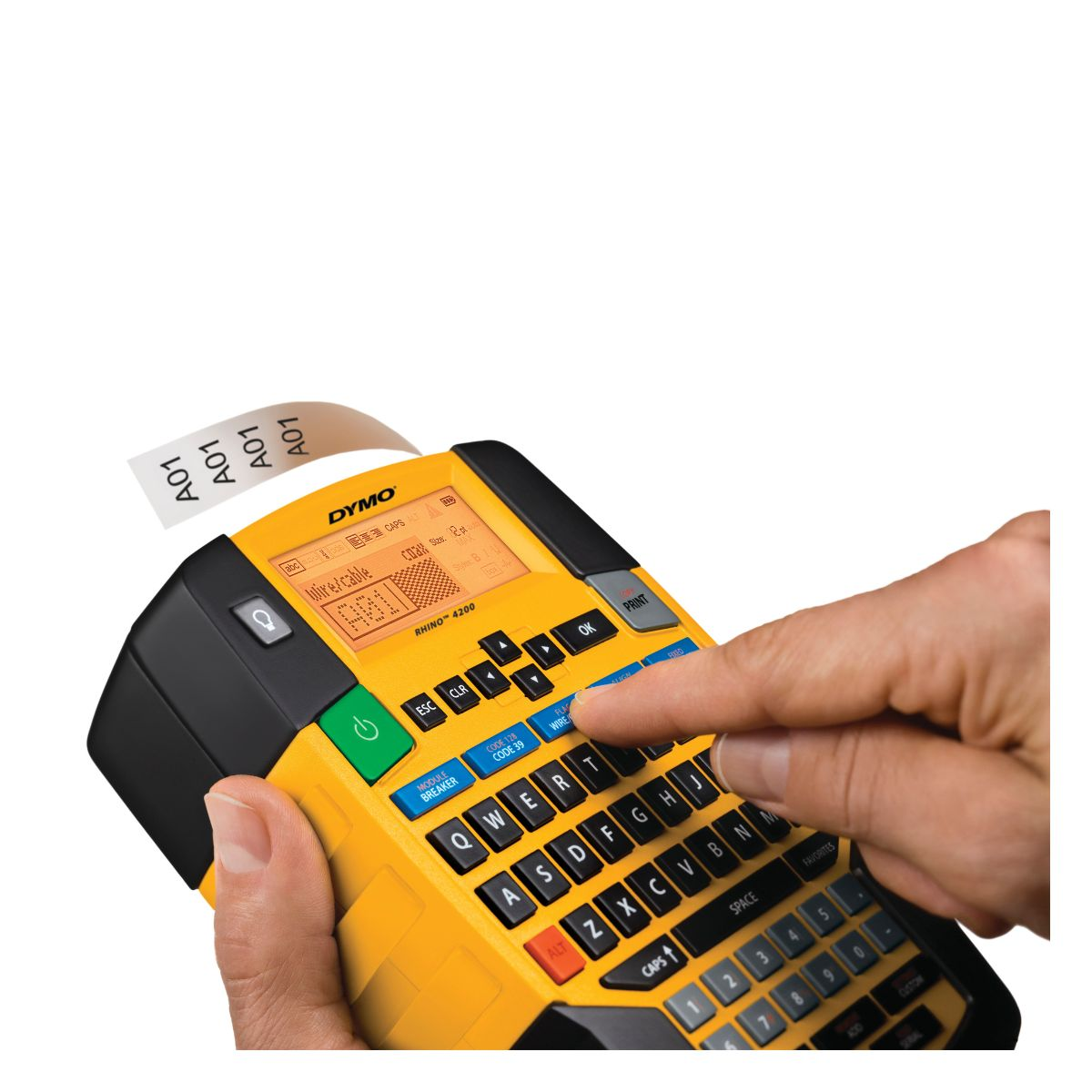Printer Industrial për Etiketa DYMO Rhino 4200 Kit - Figura 3