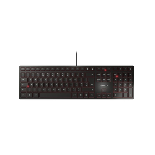 Tastierë me kabllo CHERRY KC 6000 Slim – Zezë
