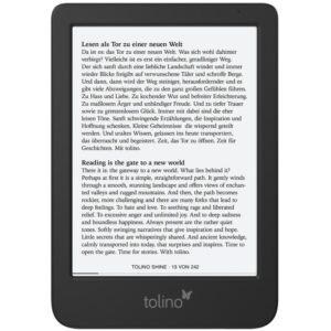E-book Tolino Shine 6"/ 16GB - Zezë
