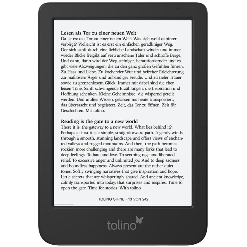 E-book Tolino Shine 6"/ 16GB - Zezë