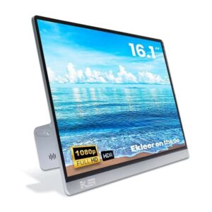 Monitor EKLEER Portable LCD / 16″ / Full HD IPS LCD / 60Hz / HDMI+USB‑C - Zezë