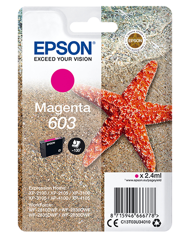 Ink Epson 603 / C13T03U34010 – Rozë