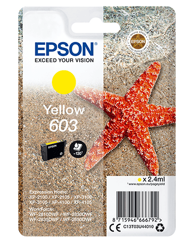 Ink Epson 603 / C13T03U44010 – Verdhë