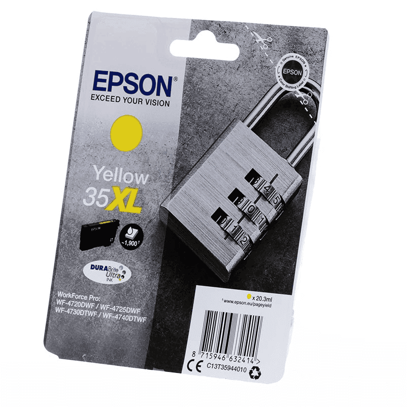 Ink Epson 35XL / XL – Verdhë