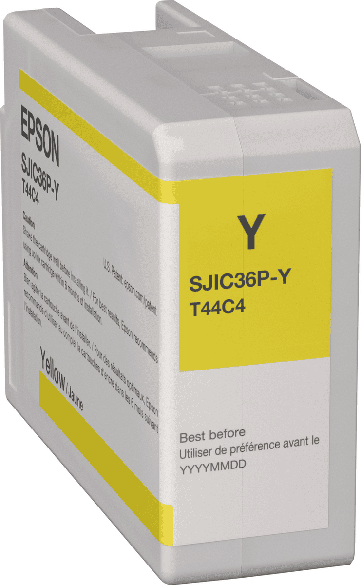 Ink Epson SJIC36PY / C13T44C440 – Verdhë