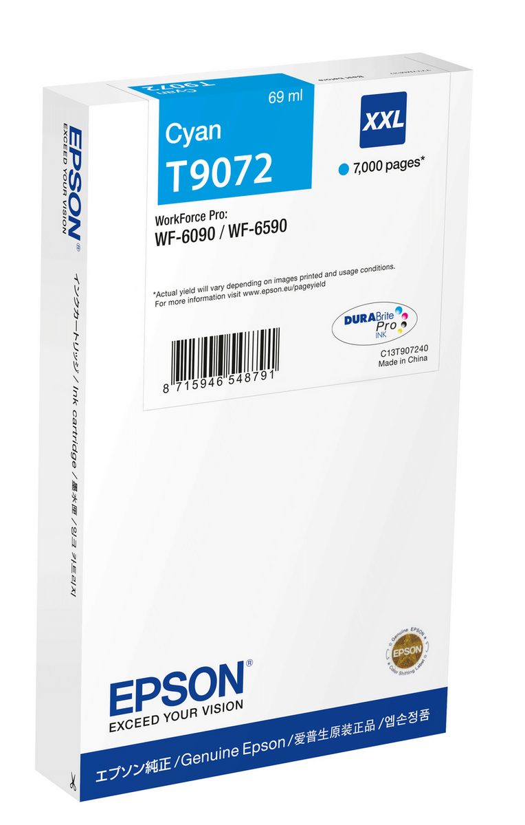 INK Epson T9072N / C13T90724N / XXL – Blu