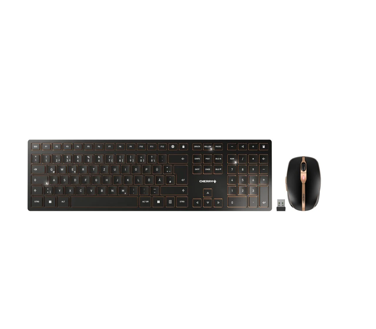 Combo (Tastierë & Maus) Cherry DW9100B – Zezë