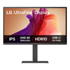 Monitor për punë LG 27U730A-B / 27″ / 4K Ultra HD IPS / 60Hz / 5ms / DP+ HDMI + USB-C + USB-A / Zezë
