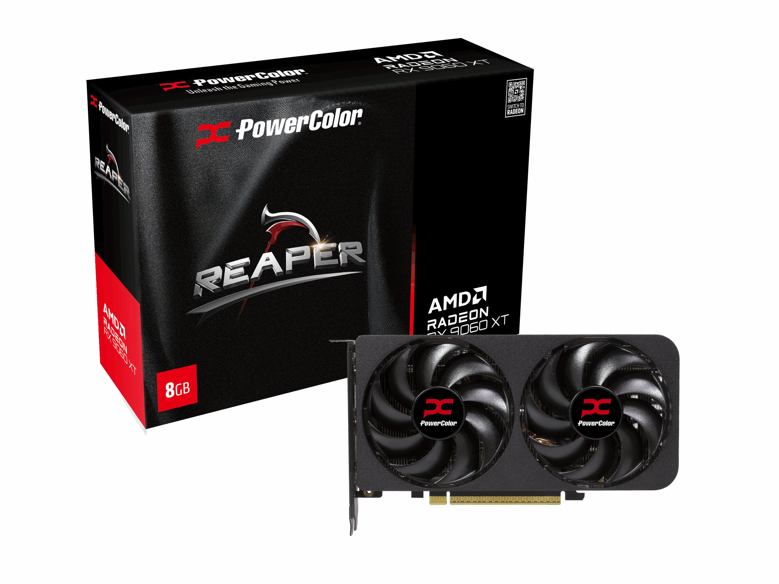 Kartelë Grafike AMD RX 9060 XT 8GB Powercolor Radeon Reaper GDDR6