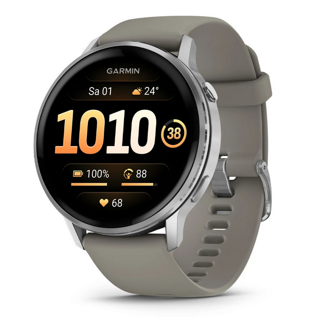 Orë e mençur Garmin Venu 4 / 45mm / 010-03014-01 / L – Argjend