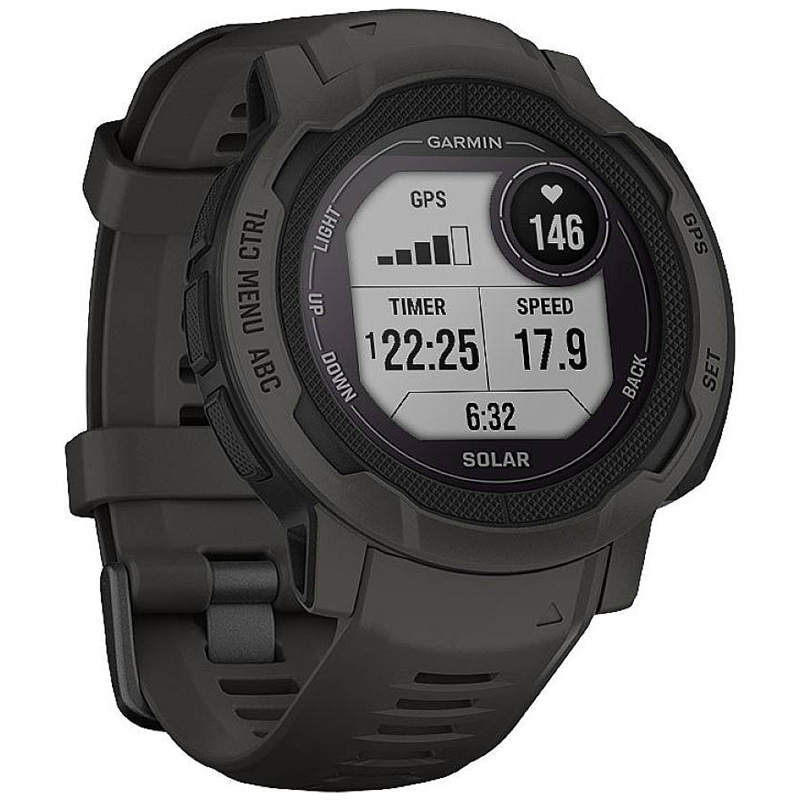 Orë e mençur Garmin Instinct 2 Solar / 45mm - Zezë - Figura 2