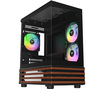 Kasë Mini Thermaltake View 170 WS / ARGB – Zezë - Figura 2