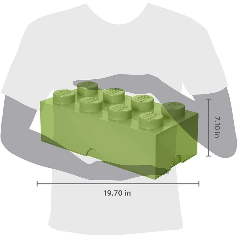 LEGO Room Copenhagen Storage Brick 8 – Gjelbër - Figura 2