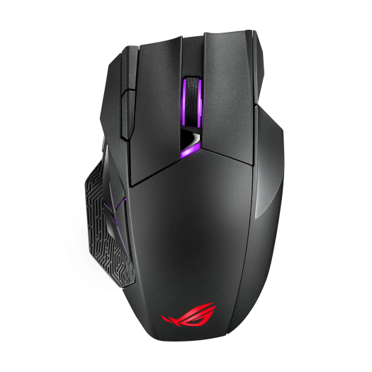 Maus Gaming Asus ROG Spatha X / 19000 DPI / Optical / e zezë