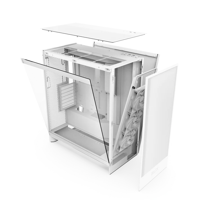 Kasë NZXT H Series H7 Flow / CM-H72FW-01 – Bardhë - Figura 3