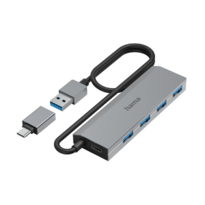 Hub Hama USB A&C - Gri