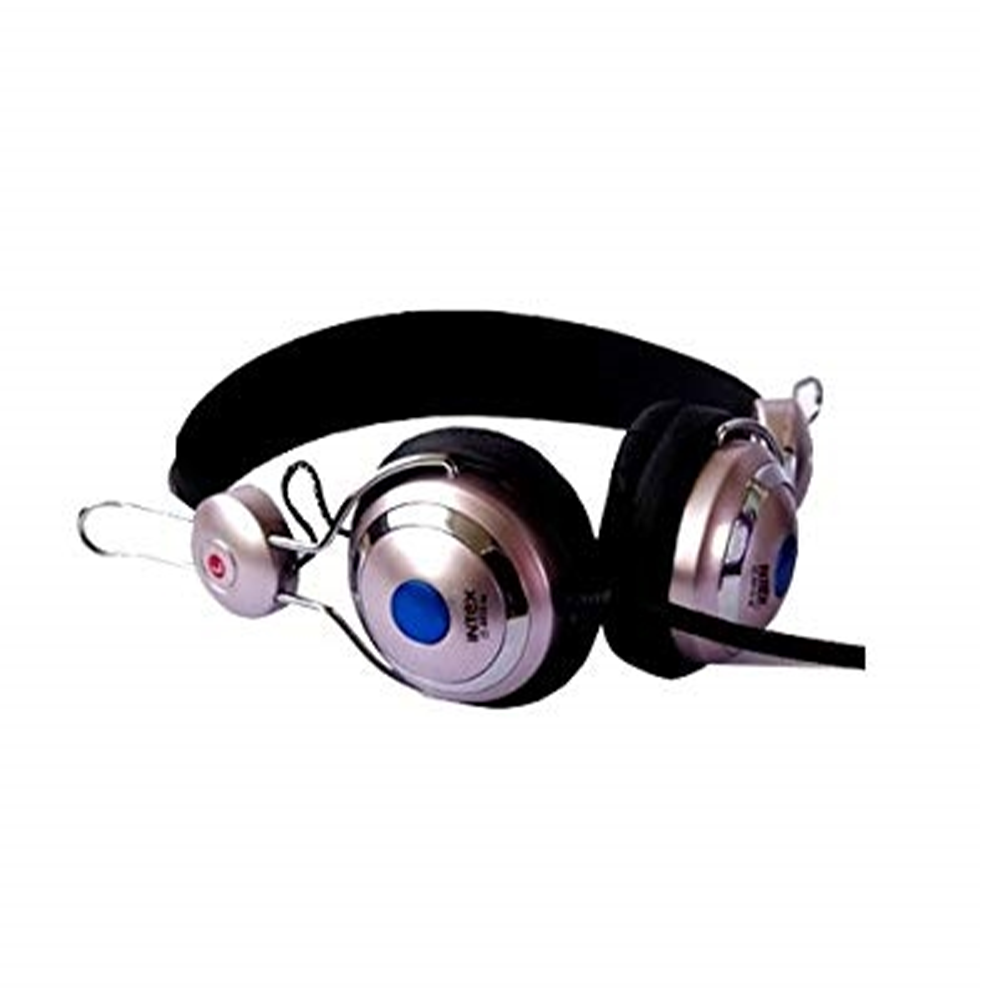 Kufje Intex IT-891SM-W / Me mikrofon / Noise Cancelling / Hi-Fi Stereo / 105 dB ± 3dB / 3.5 mm / Ngjyrë hiri - Figura 2
