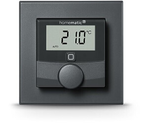 Homematic IP Wandthermostat mit Luftfeuchtigkeitssensor. anthr