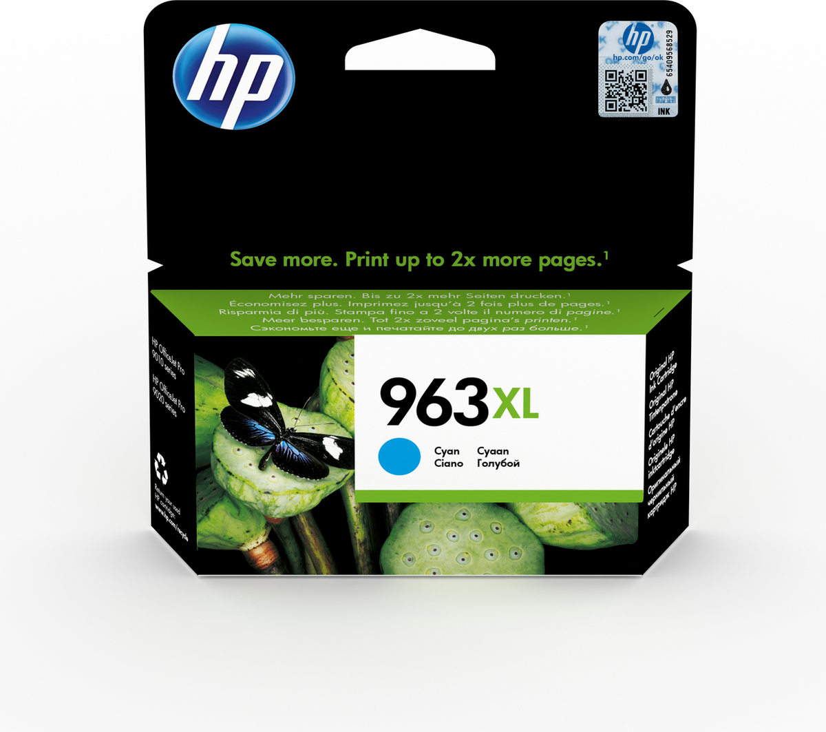 Ink HP 963XL / 3JA27AE / XL – Blu
