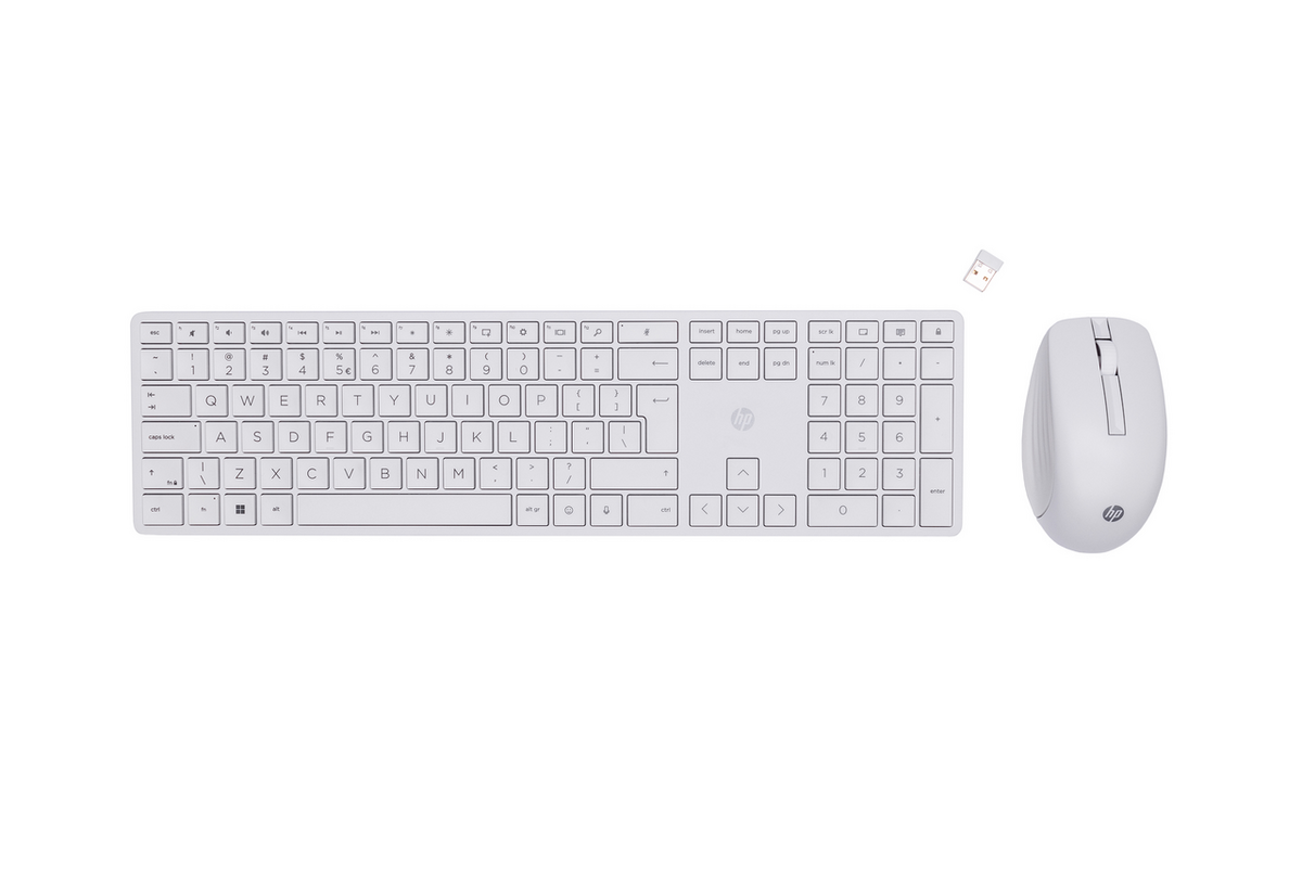 Combo (Tastierë & Maus) HP 650 Wireless – Bardhë
