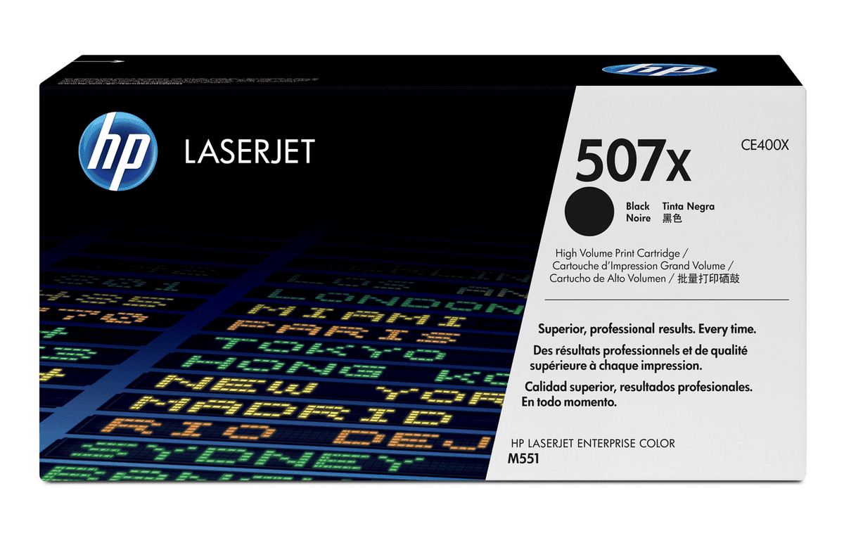 Toner HP 507X / CE400X / XL – Zezë