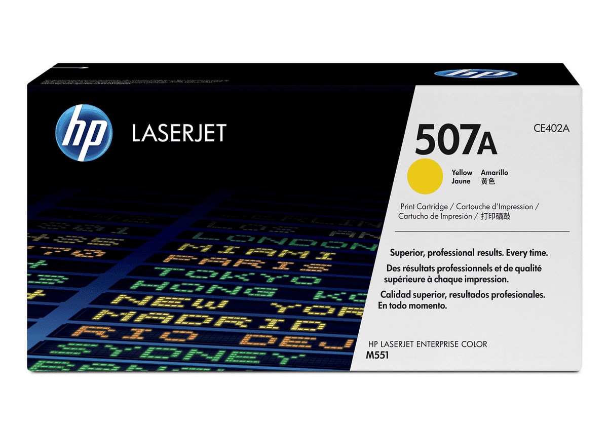 Toner HP 507A / CE402A – Verdhë