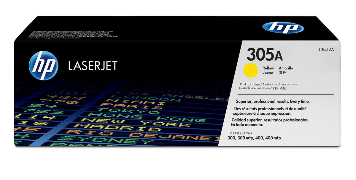 Toner HP 305A / CE412A – Verdhë
