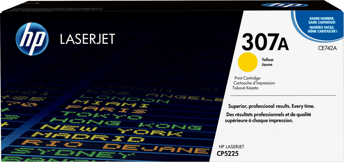 Toner HP 307A / CE742A – Verdhë